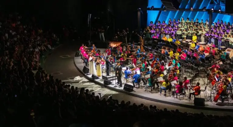 Neojiba na Concha acústica